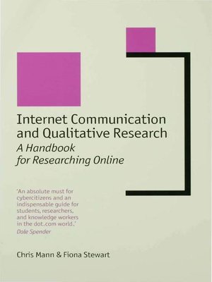 cover image of Internet Communication and Qualitative Research